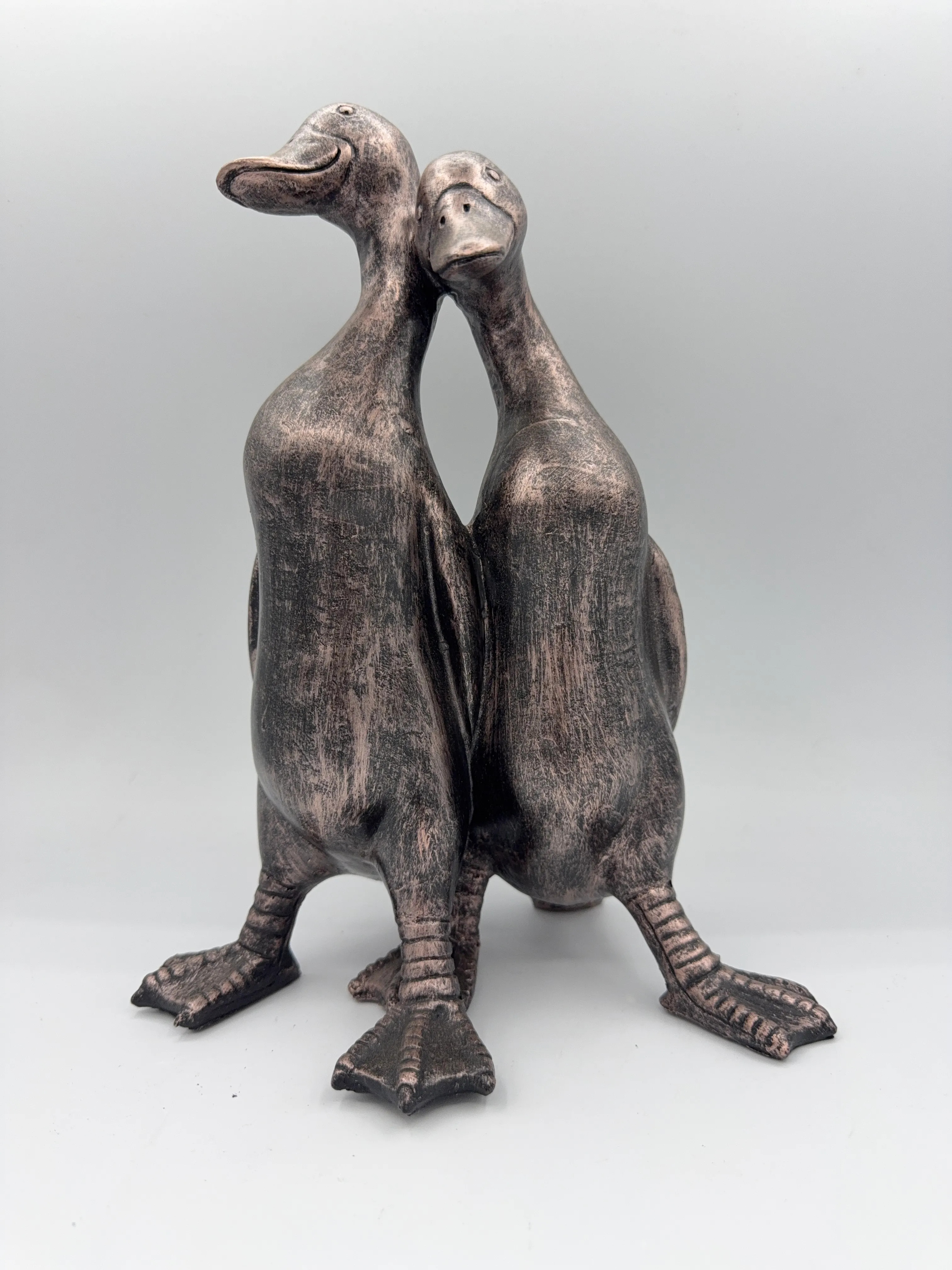 Two ducks - New bronze